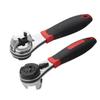 Universal Adjustable Multifunctional Ratchet Wrench, Dual-Direction, 6-22mm Metric Quick Wrench