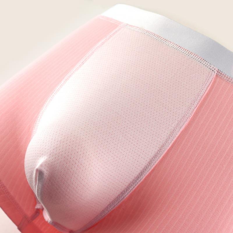 Men's Underwear Pure Cotton Breathable Boxer Shorts Men's Sporty and Comfortable Four Cornered Underwear
