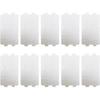 10Pieces Microwave Mica Sheet Electrical Safety Shield Cuttable Mica Sheets Mica Plate for Protecting Microwave Oven
