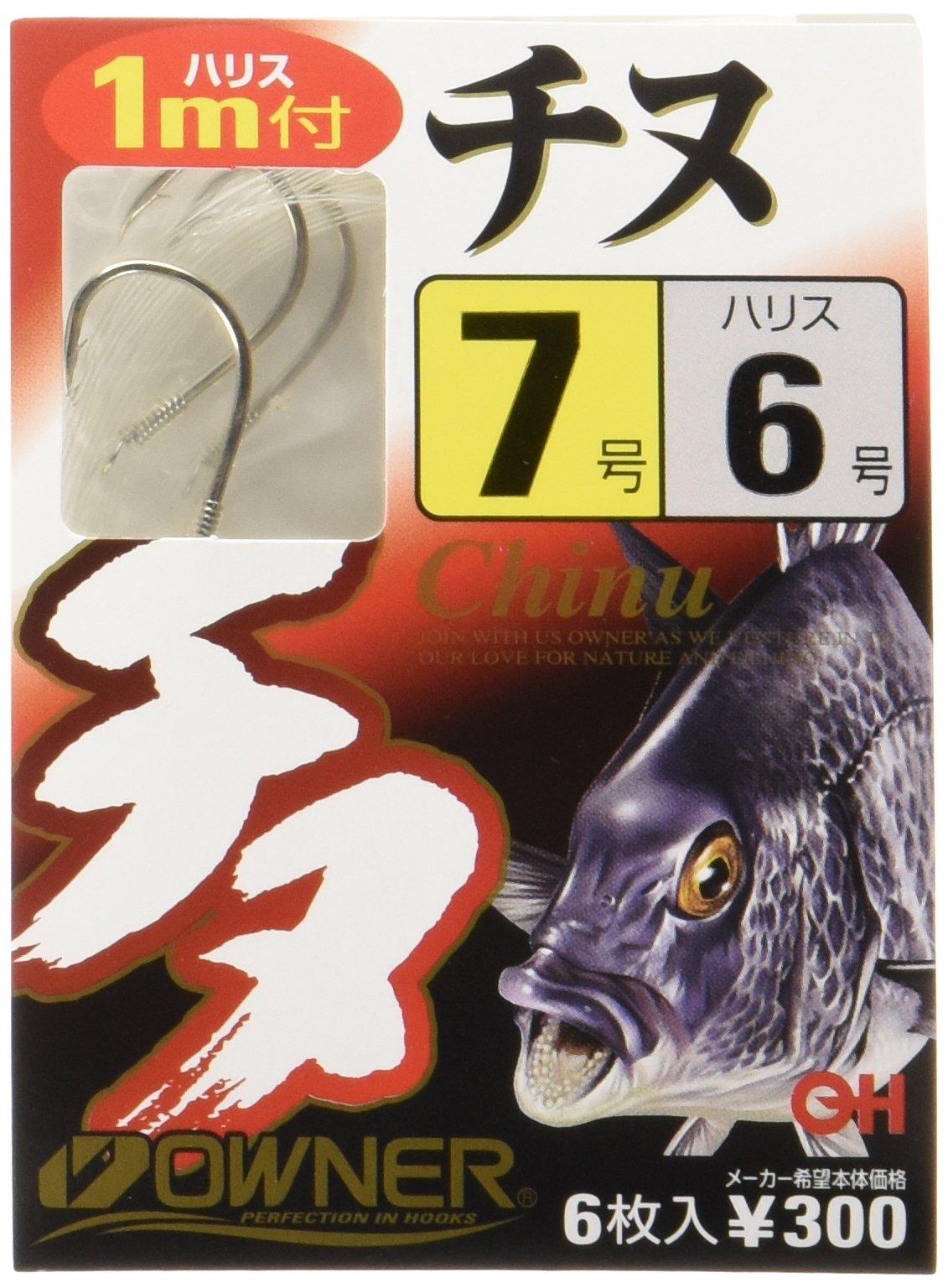 

OWNER Chinu Hook, 1m, 7-6 Fishing Hook