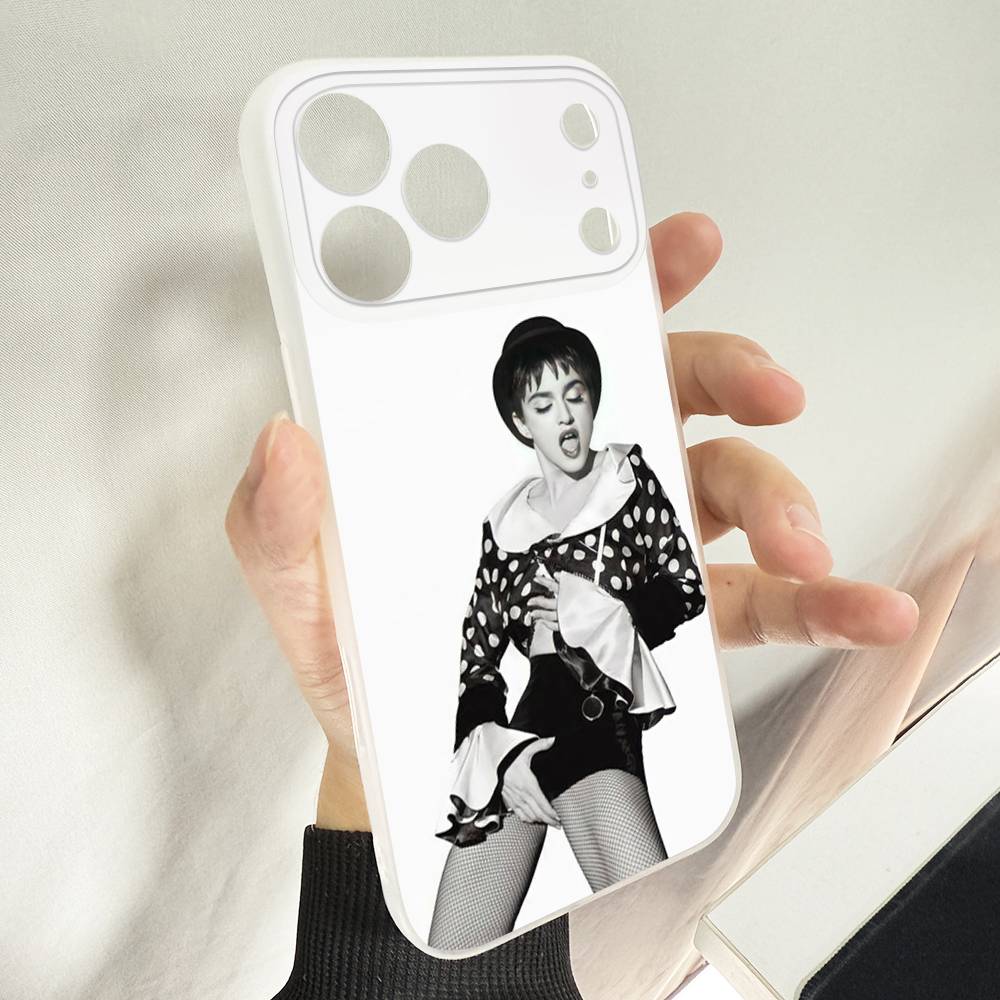 

Singer M-Madonna Phone Case For iPhone 14,16,15,11,13,17,12,Air,Mini,Plus,E,Pro,Max Magnetic Magsafe Frosted Cover iPhone16e
