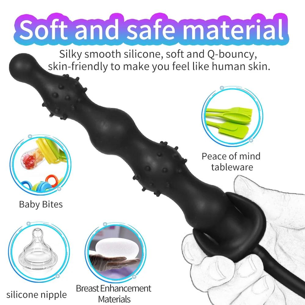 Inflatable Anal Plug Dilator Prostate Massager Buttplug Extra Large Inflat Dildo Anal Pump Adult Supplies Sex Toys For Women Men
