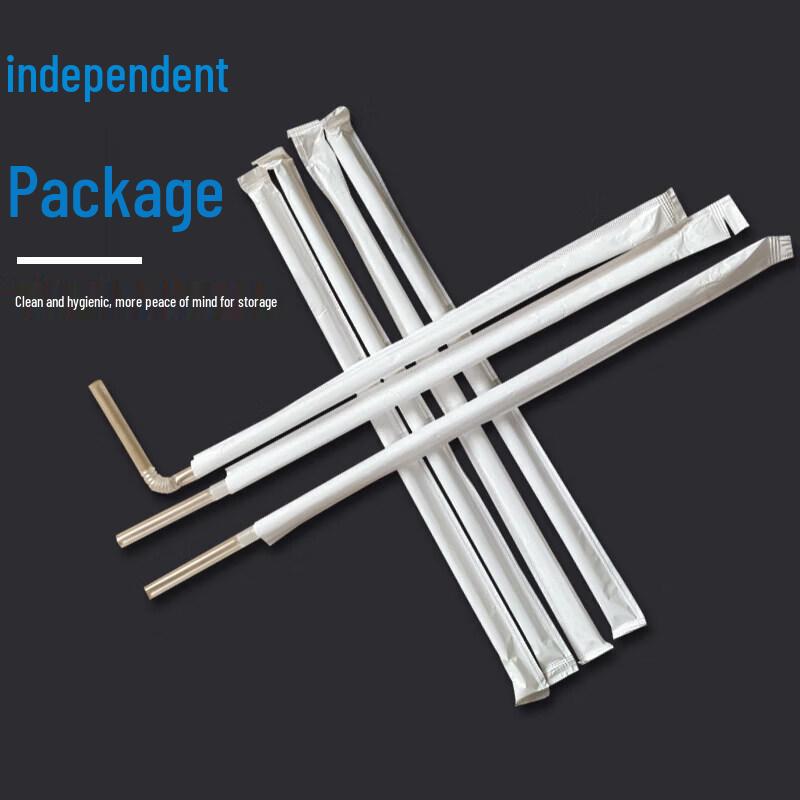 Qiwei Disposable Bendable Drinking Straws