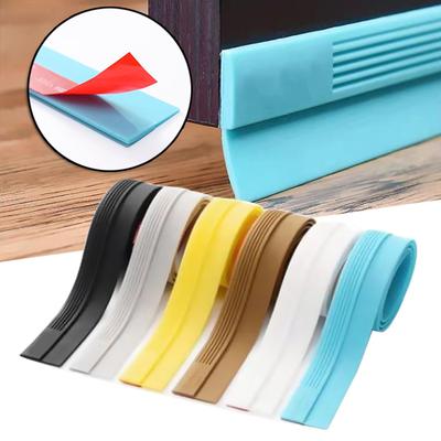 Door Bottom Seal Strip Tape,Self Adhesive Door Gap Sealing Strip,Windproof Soundproof Strips For Door And Window Gaps
