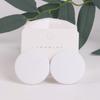 Trendy Korean Red White Black Pink Stud Earrings For Women Girl Geometric Big Square Round Acrylic Earrings Fashion Jewelry Gift