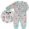 Rompers 110 Zippered Romper Footless Pajama Rompers Animals