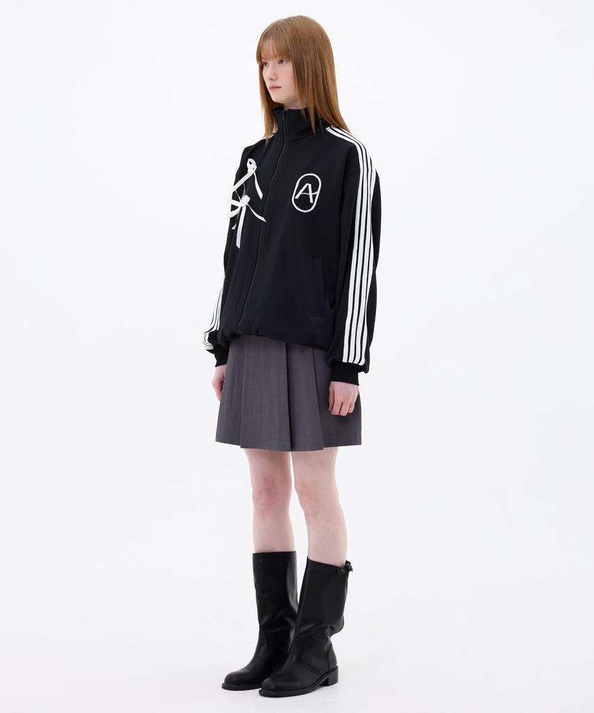 Alikim Moon Night Pleats Skirt / Charcoal