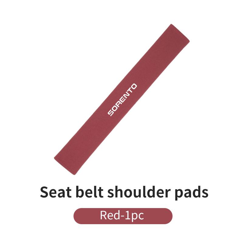 BBED7 Car Seat Belt Cover Shoulder Strap Pad Accessories For KIA Ceed Rio K5 K2 Optima Soul Picanto Stonic Venga