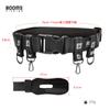 Booms Fishing FB2 Fishing Belt with Accessory Storage Band and P04 Rod Holster