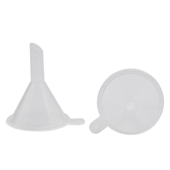 5Pcs Mini Funnel Practical Reusable Plastic Leak Proof Oil Perfume  Funner for Lab Bottles