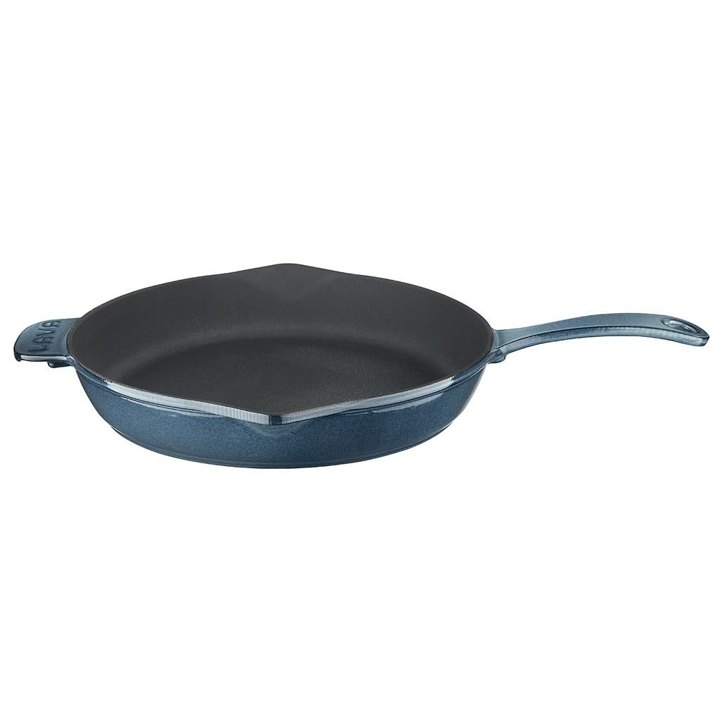 Lava Cast Iron Round Premium. Long-Stem, Dia. Ø 28cm.