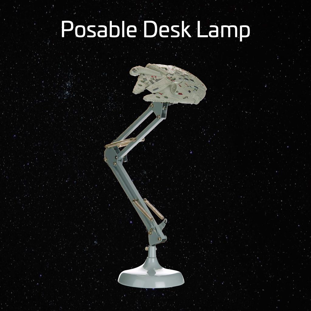 Star Wars 9 Desk Lamp LED Millennium Falcon