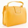 Jimmy Choo 2WAY Mini Shoulder Handbag Yellow Calfskin Women Used