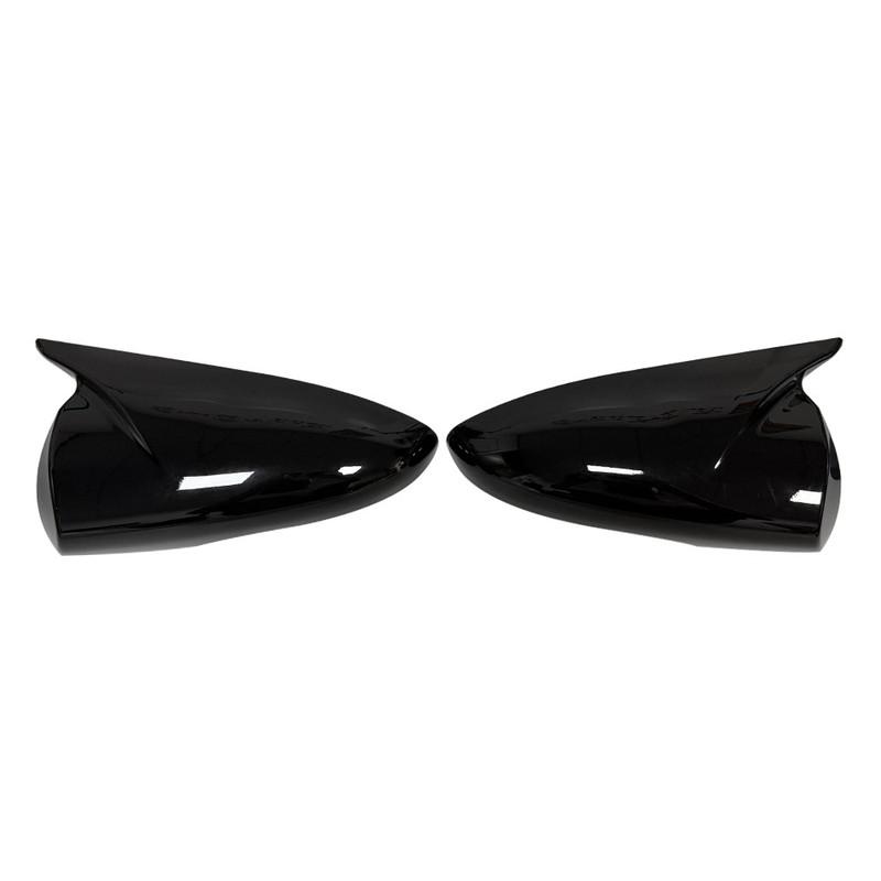 For Hyundai Lafesta 2024 2025 ABS Rearview Side Mirror Cover Wing Cap Exterior Door Housing Shell Trim Adhesive Sticker Parts