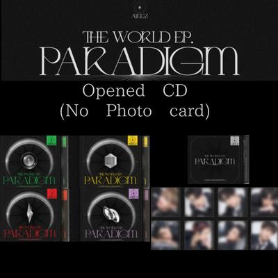 ATEEZ DIE WELT EP . PARADIGMA CD (Geöffnet , Keine Fotokarte) STANDARD LIMITED SOLO ver.