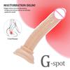 Realistic Dildo Anal Masturbator Sex Toys for Couples Skin Feeling Penis Suction Cup Penis Thrusting Dildo Phalos for Women
