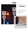 Crystal Diamond Candle Holder for Weddings and Romantic Dinners