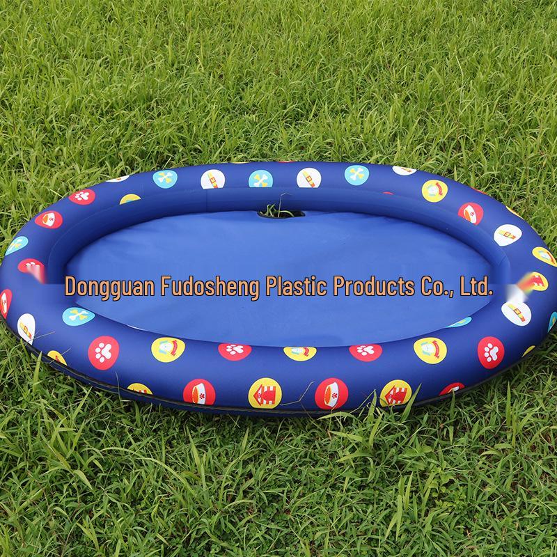 PVC Inflatable Pet Float: Cat & Dog Swimming Ring with Printed Logo - Available In 8 Colors