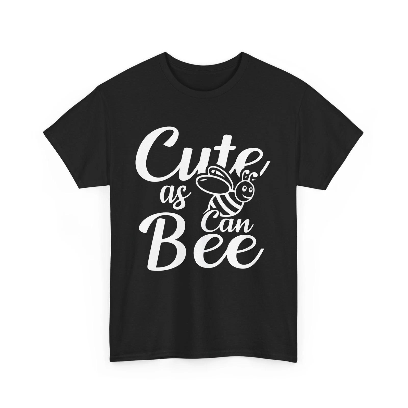 

Bee T-Shirt | Save the Bees Shirt | Funny Honeybee Tee | Cute As Can Bee Shirt M