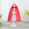 Halloween cape children's cape costume girls Frozen Princess Elsa wearing a witch cape