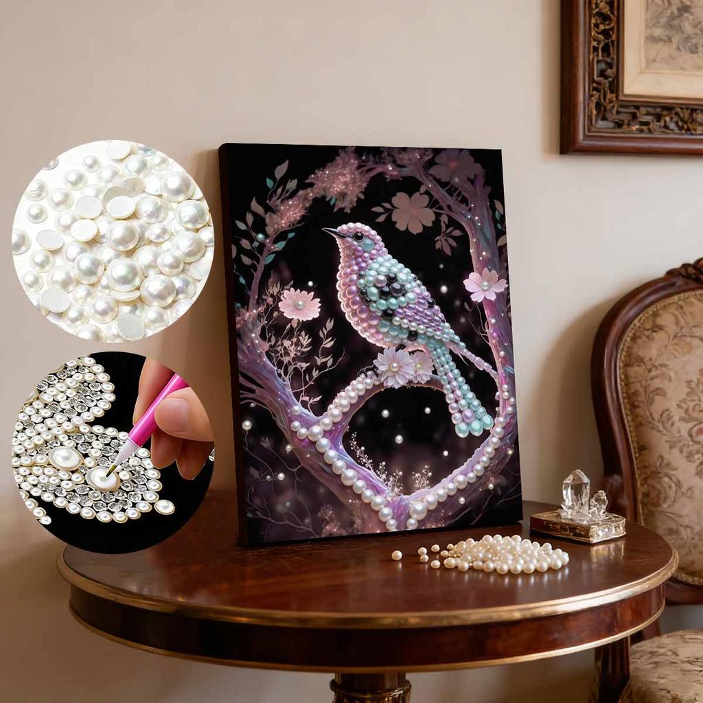 DIY Small Animals Pearl Art Painting for Home Wall Decor Arts Craft  for Adults/Beginners Gift Idea Home Decor Without Frame