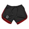 Sommer Herren Shorts Muscle Fitness Casual Mesh Dreiviertelhose Lauftraining Strand Schnelltrocknend Atmungsaktiv Shorts Bottoms