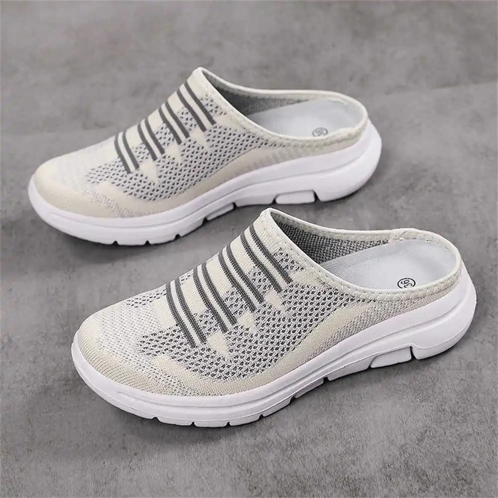 Fashion Round Tip Demi-season Luxury Women's Heel Women Shoes Heel Womans Sneakers Sport Raning Joggings Entertainment Gifts