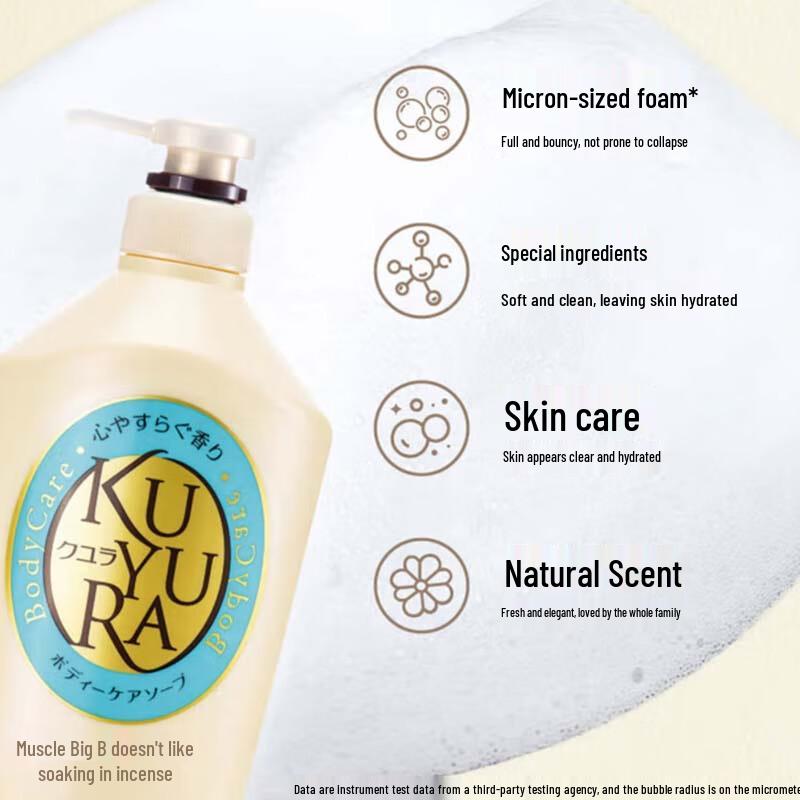 KUYURA Moisturizing Body Wash - Serene Fragrance