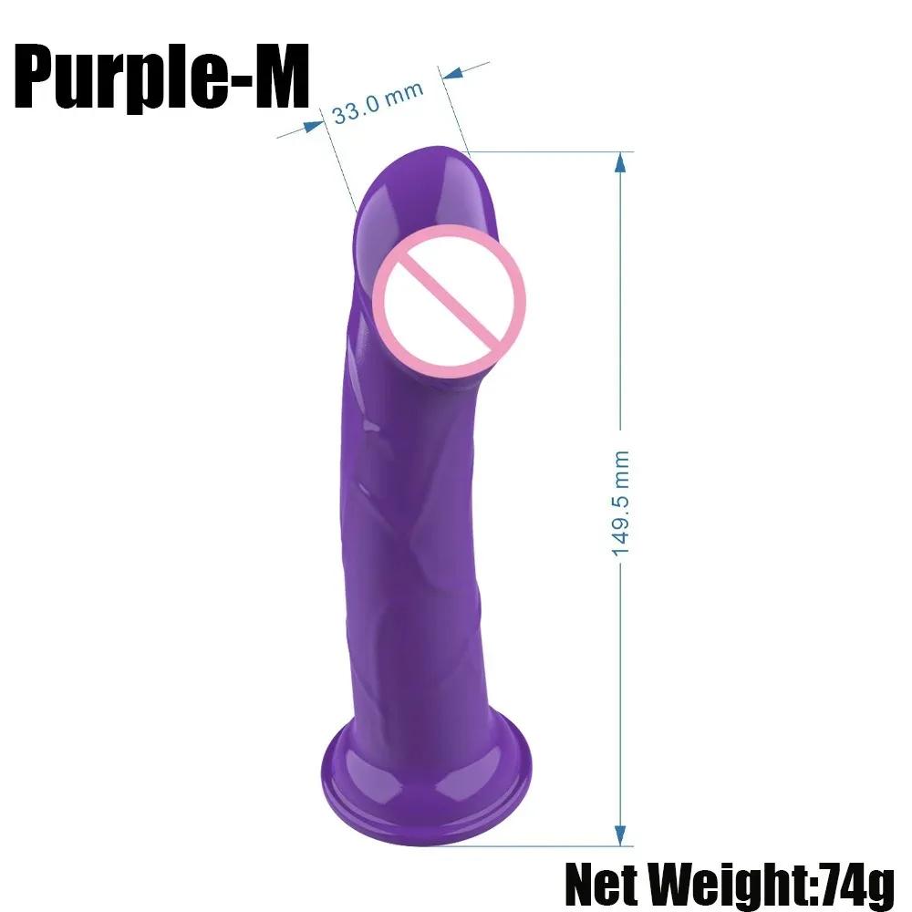 RTET Double Penis Pants Realistic Dildo Vibrator Big Dick G Spot Stimulator Vagina Massager  Adult Sex Toys for Woman Lesbian 18