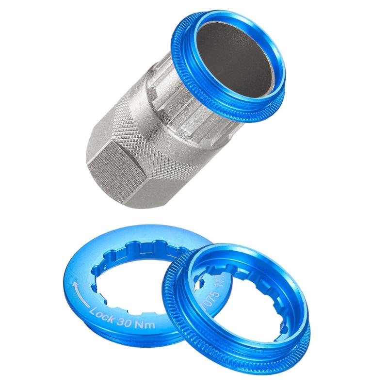 Mountain Bike Cassette Flywheel Cover 11T Flywheel Lock Caps Replacement Fixing Rings Fastening Caps Easy to Use