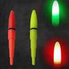 10Pcs Outdoor Fishing Rod Tip Glow Stick Plugs-in Night Fishing Led Glow Stick Luminously Stick Night Fishing Tool