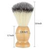 2 Pack Shaving Brush For Men With Hard Wood Handle, Luxury Professional Hair Salon Tool Gifts For Men, Perfect Fathers Day Gifts From Daughter, Wife