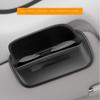 Leather Car Glasses Case Multifunctional Sun Visor Clip Organizer Sunglasses Storage Box  Card