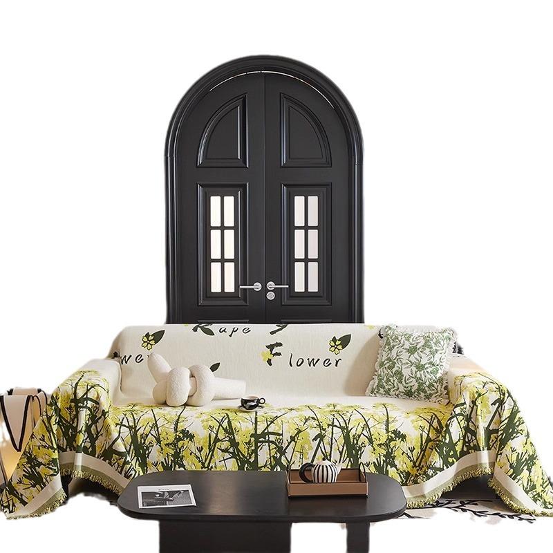 Чехол для дивана из шенилла на все времена года — фото 4