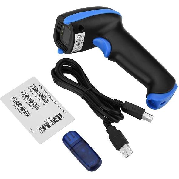 Bewinner Bar Code Scanner, YHD-5100 Barcode Reader with 2.4G USB Cable, Compatible with/Android/Windows Systems - Dual Connection Modes Design,32-bit