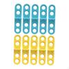10Pcs Corrugated Construction Tool Hinges,Early Educational Toys Creativity Sensory for Parent