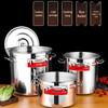 Zhishi Food Grade 304 Stainless Steel Bucket, 20L