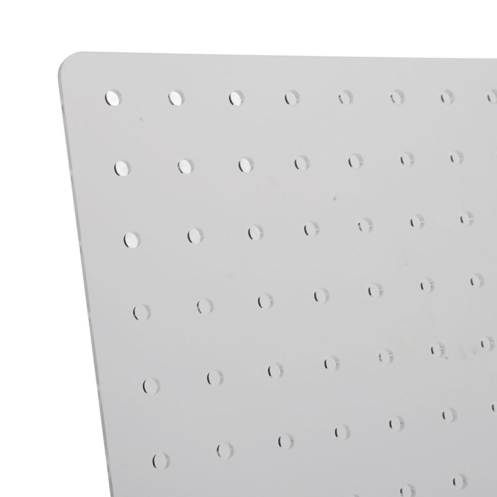 Akrylowy Stojak Ekspozycyjny Pegboard Przezroczysty Organizer na Biżuterię Stojak Pegboard na Targi Rzemiosła Stojak Stojący na Kolczyki