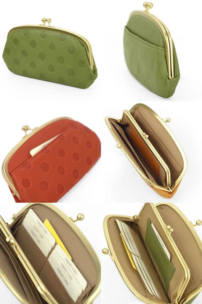 Zucchero Filato Klara 55214 Long Wallet Women's Clasp-Cloth (Orange)