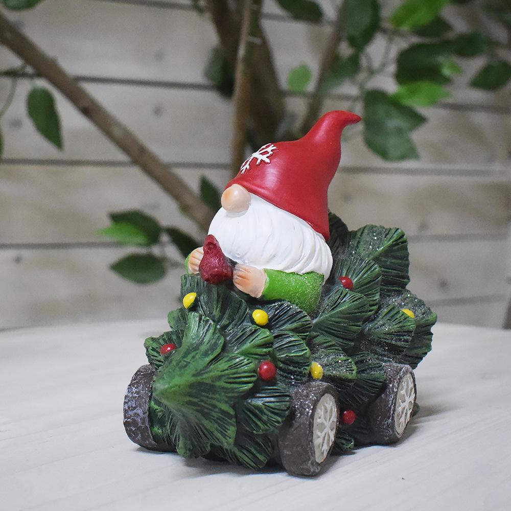 Resin Candy Cart Ornament: Christmas Harvest Festival Handicraft Gift