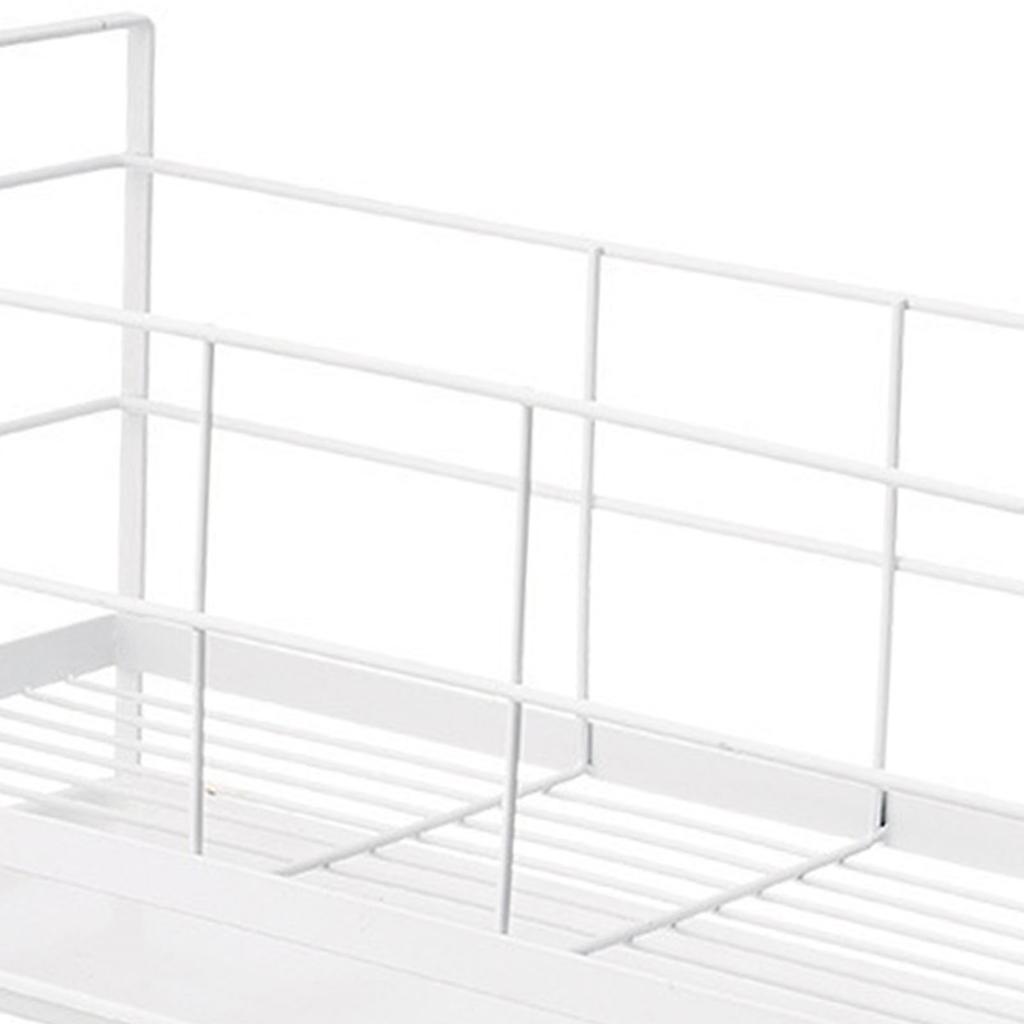 Kitchen Utensil Drainer Metal Drying Holder Household Countertop Storage Rack for Dishes Plates Bowls Spoons