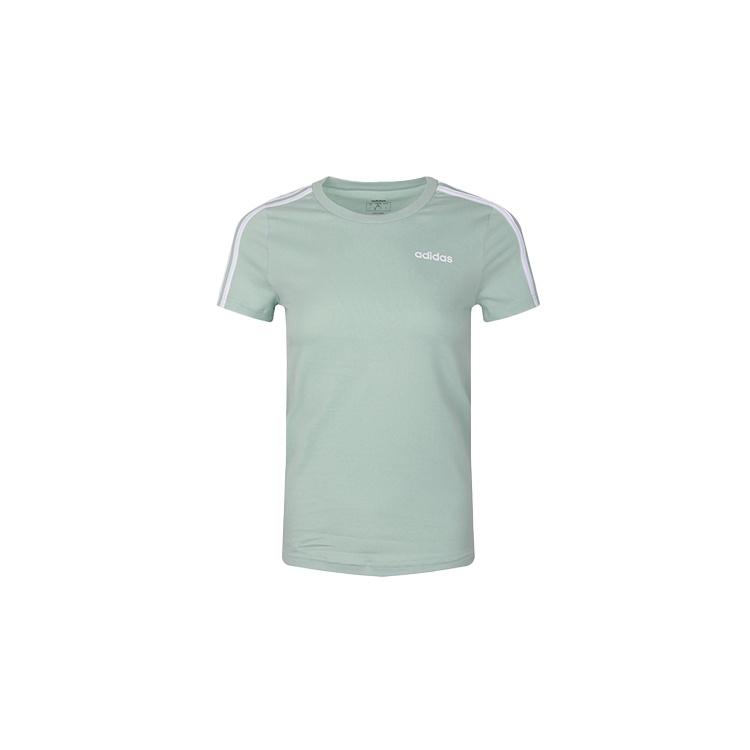 (WMNS) adidas Cotton Sports Short Sleeve Green Women s FM6429 L