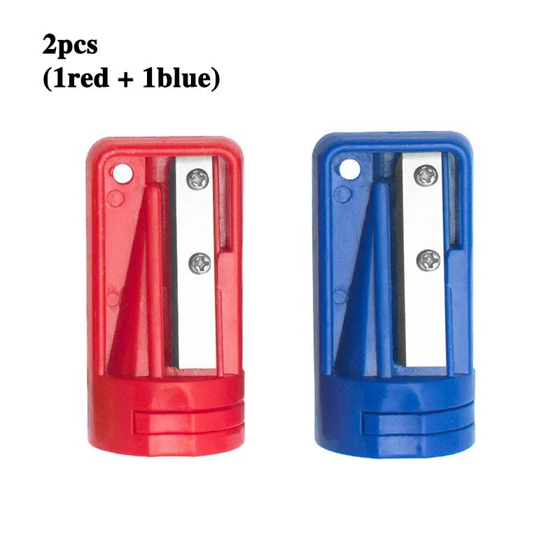 2/4 Pcs Woodwork Carpenter Pencil Sharpener Cutter Shaver Narrow Sharpening Tool For Woodworking Hand Tools Pencil Sharpener
