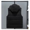 Plus Size Thick Sleeveless Vest Waistcoat Outerwear For Big Men