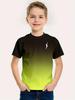 Simple 3D Print Kids Boys Clothes Short Sleeve Children Summer Clothes Casual Daily Boys Tshirt Children's Clothing Girl Tops