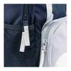 New Fabric Backpack Regular Unisex Marine Blue & Light Gray 090401-05