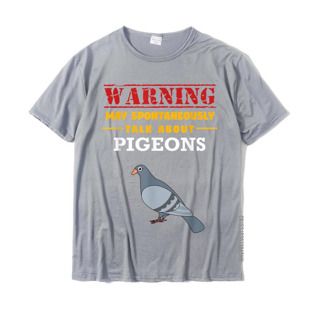 May Spontaneously Talk About Pigeons Funny Bird TShirt T Shirt Fashionable Fitness Tight Cotton Men Tops Shirt Customized S