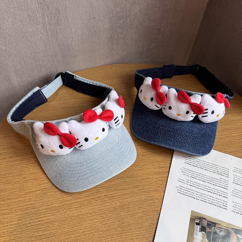 Sun Hat With Breathable Cotton Denim And Wide Brim Outdoor For