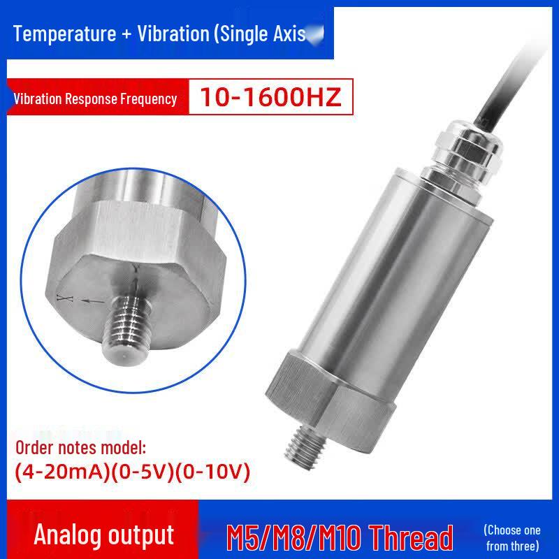Cloud Rudder Temperature Vibration Sensor