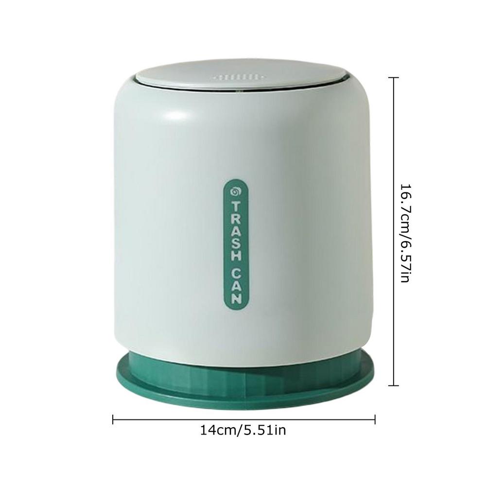 Creative Mini Small Waste Bin Desktop Garbage Basket Home Table Plastic Office Supplies Trash Can Dustbin Sundries Barrel Box